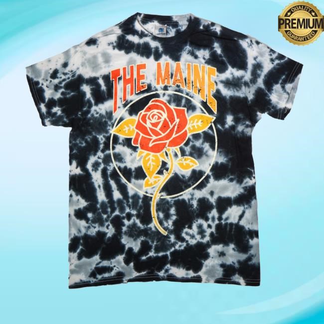 81Twentythree Shop The Maine Rose Tie Dye Tee