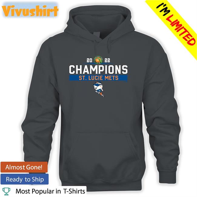 St Lucie Mets 2022 Champions T Shirt