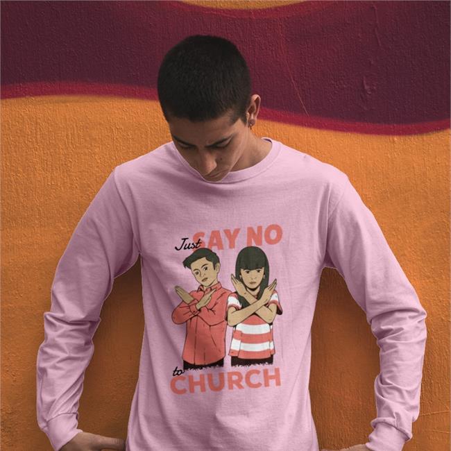 Slagcreative Jarethofhousegoblin Just Say No To Church Shirt