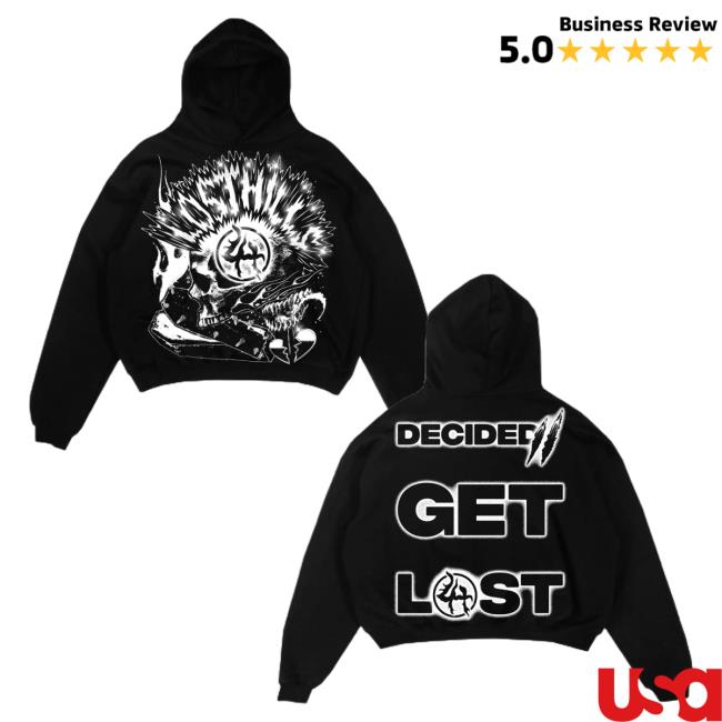 Official Lostinthehills x Youngboy Lost In The Hills Mohawk Popover Shirt Black
