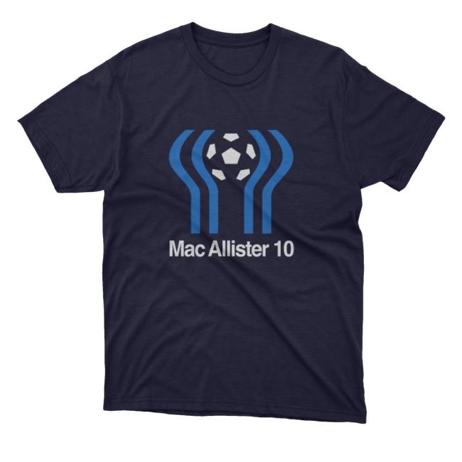 Theanfieldwrap Merch Mac Allister 10 New Shirt