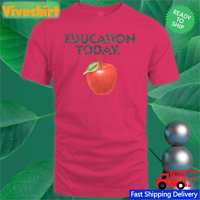 Yunhyeong Wearing Education Today Tee Shirt