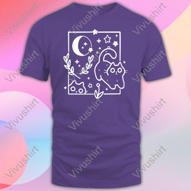 Crowlines Shop Midnight Hour Sweatshirt Cat Midnight Hour Cat Shirts