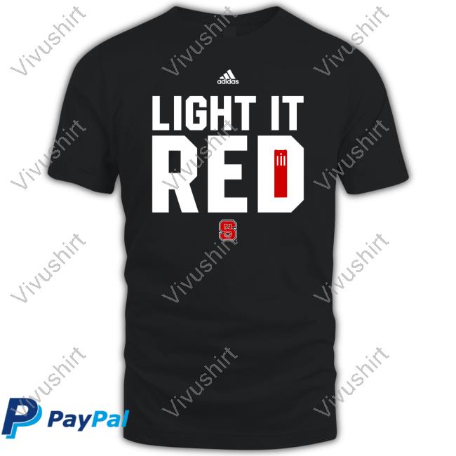 Dave Doeren Wearing Light It Red T Shirts North Carolina State