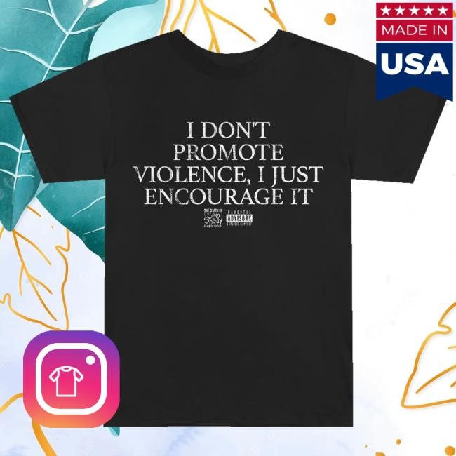 Eminem Merch Store Tdoss Promote Violence Crewneck Sweatshirt
