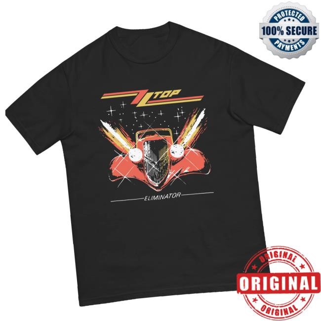 Zz Top Merch Store Eliminator Illustrated Funny Shirt