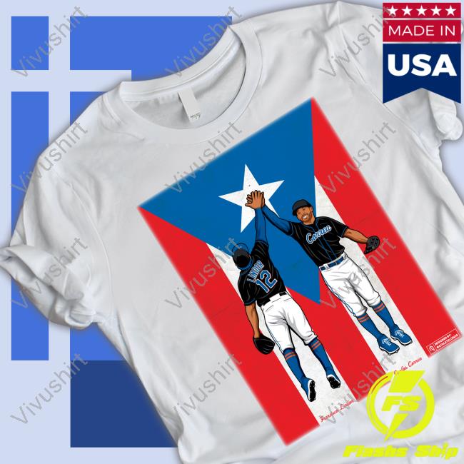Francisco Lindor AND Carlos Correa Brothers In Country Reunited In Queens T Shirt