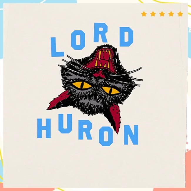 Lord Huron Store Merch Upside Down Cat Long Sleeve Shirt
