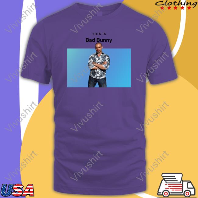 Goofy Ahh Tees Store This Is Bad Bunny Nacho Varga Long Sleeve