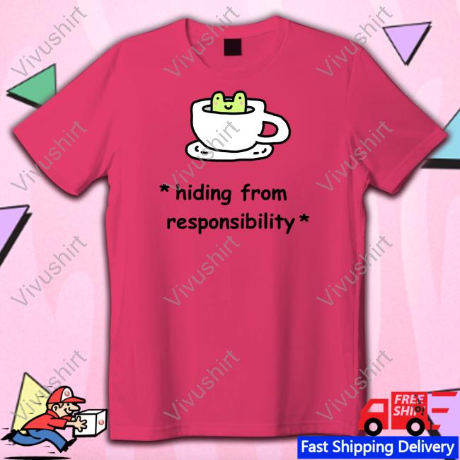 Stinky Katie Hiding From Responsibility Hooded Sweatshirt Stinkykatie