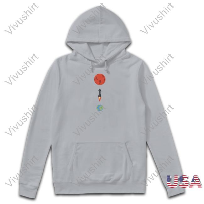 Teslaconomics Merch Starship To Mars Sweatshirt