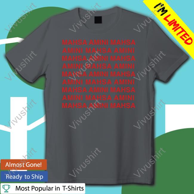 Jessica Chastain Wearing Mahsa Amini T Shirt