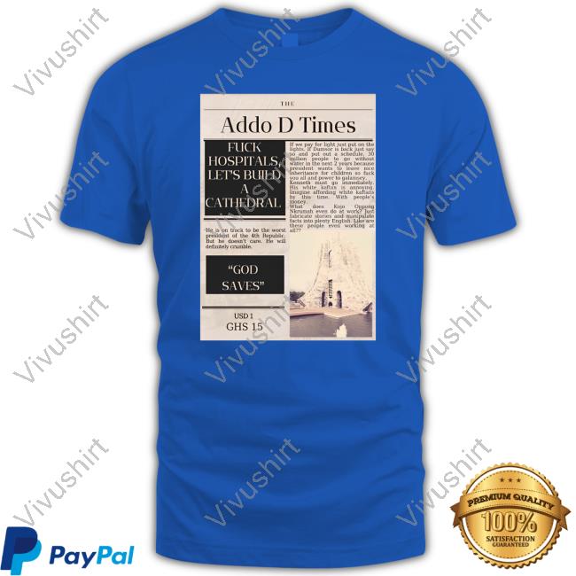 The Addo D Times Fuck Hospitals Let's Build A Cathedral Sweatshirt