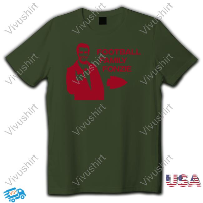 Travis Kelce Football Family Fonzie Tee Shirt Travis Kelce Football Family Fonzie Sweatshirt