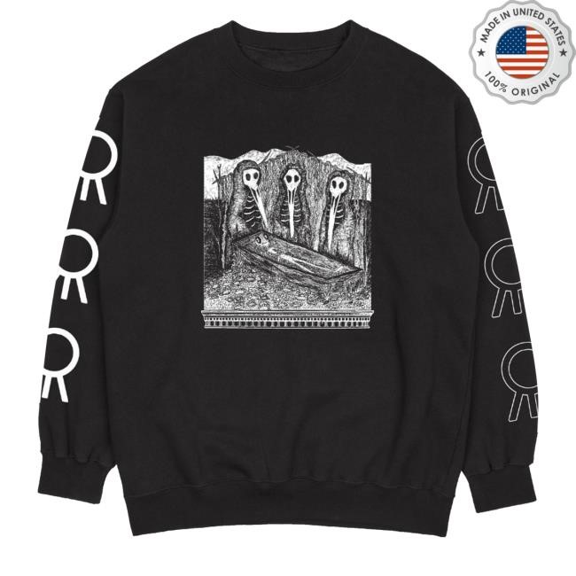 Hail The Sun's Black Wake Zip Hoodie Hail The Sun's Online Store Black Wake