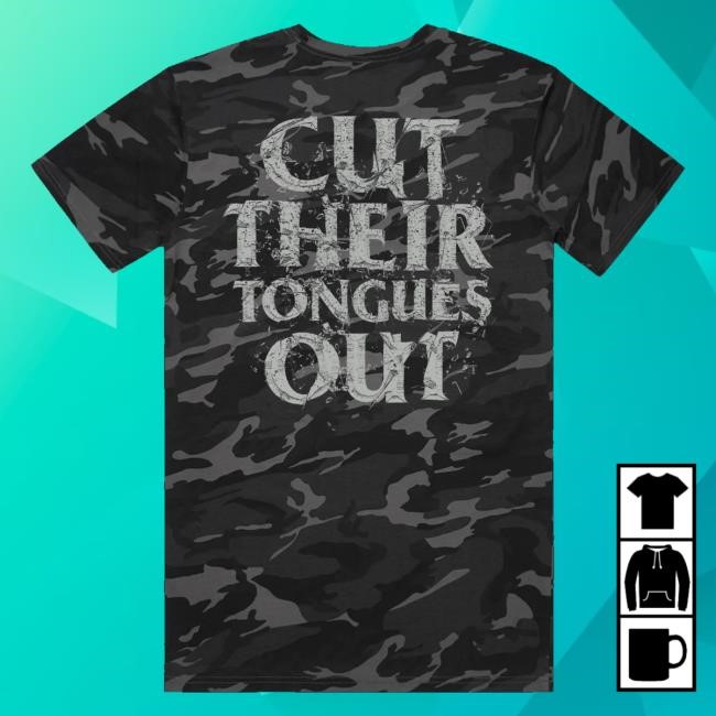 All That Remains Official Merch Cut Their Tongue Out Camo Ls Tee All That Remains Official Merch Cut Their Tongue Out Camo Classic Shirt