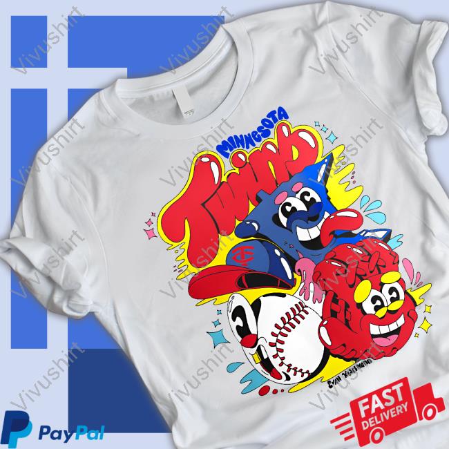 Minnesota Twins Evan Weselmann Long Sleeve Tee Shirt