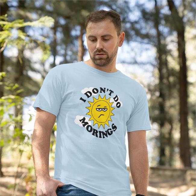 Rubbertooooeo I Don't Do Mornings Shirt
