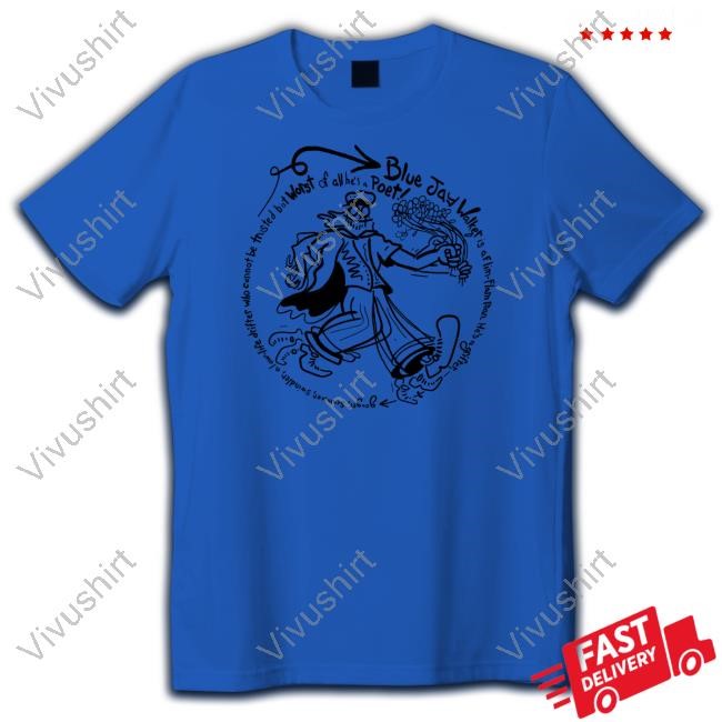 Punkwithacamera Store Blue Jay Walker Hoodie