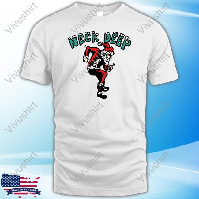 Neck Deep Store Moshing Santa Shirt