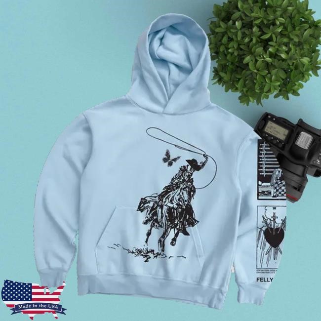 Fellymusic Store Ice Blue Love & Fear Tee Shirt
