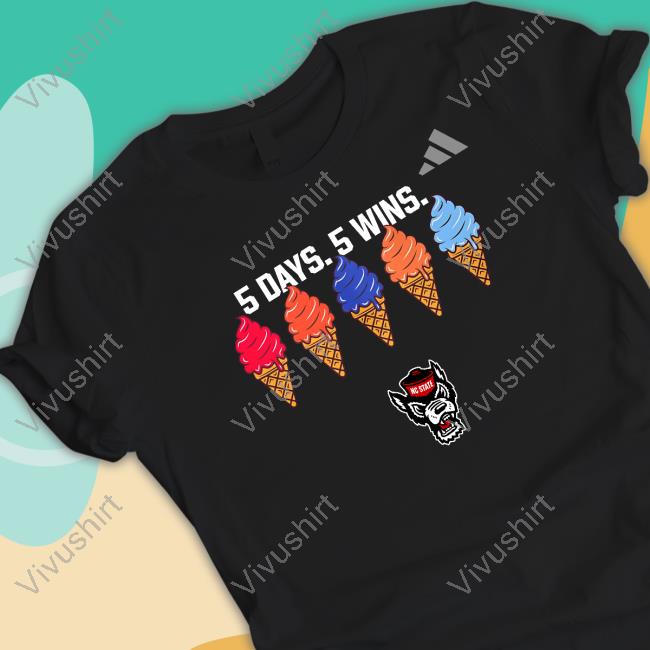 Kevin Keatts 5 Day 5 Win Shirt