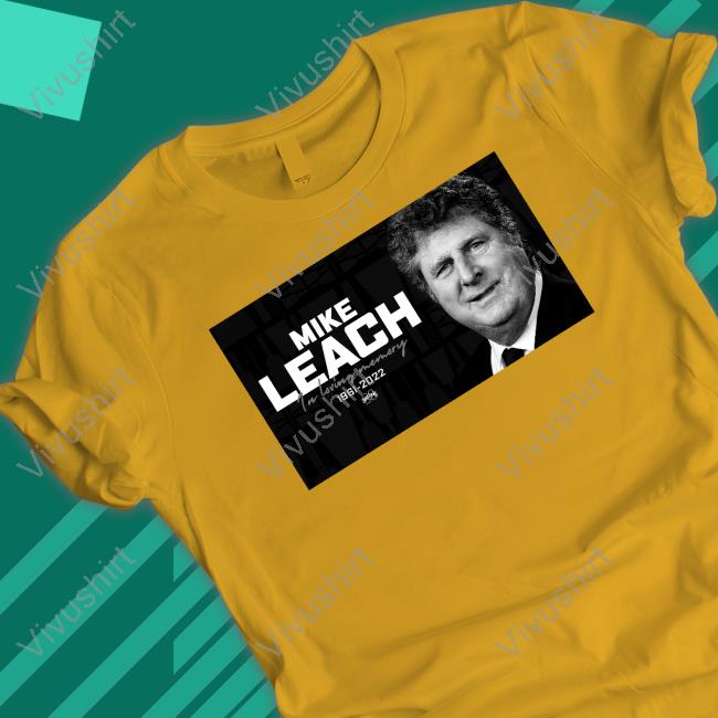 Rip Mike Leach In Loving Memory 1961 2022 Tee Shirt
