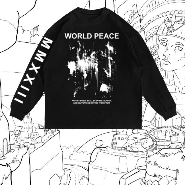 World Fucking Peace Merch Store Shop Bonds Burst Asunder World Peace Shirts