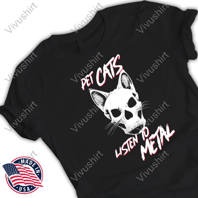 Wholesomememes Pet Cats Listen To Metal Sweatshirt
