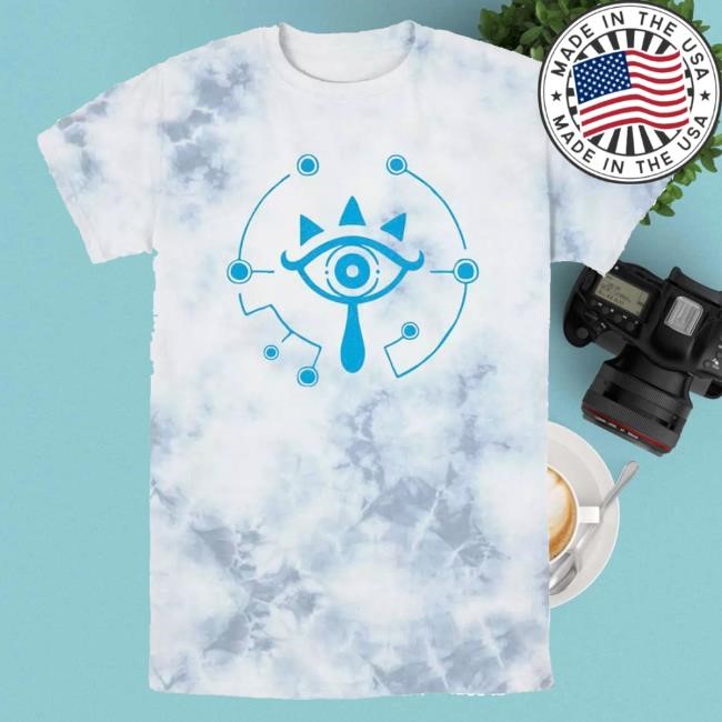 Official The Legend Of Zelda Sheikah Eye Symbol Tie-Dye T-Shirt