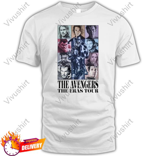 Justinamandon The Avengers The Eras Tour Sweatshirt