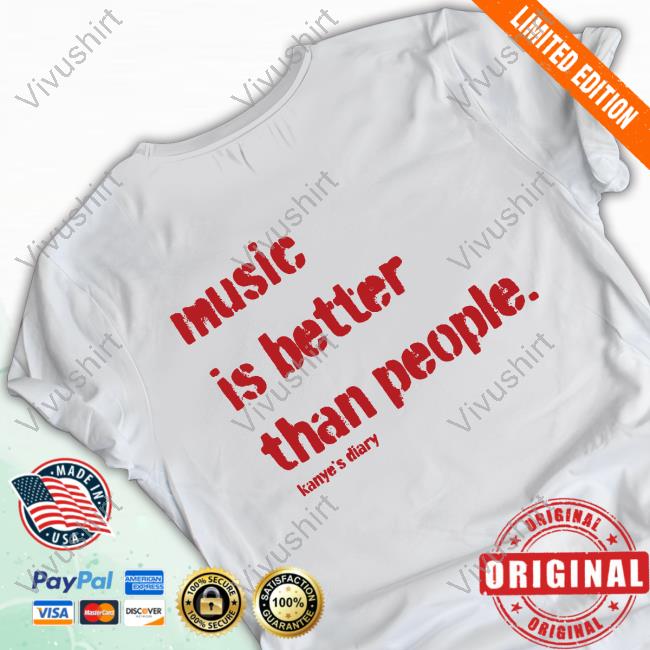 Music Is Better Than People Sweatshirt