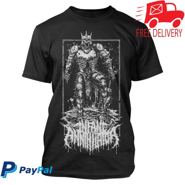 Official Indie Merch Store Infant Annihilator Plague Bringer Attractive Shirt Black IndieMerchStore