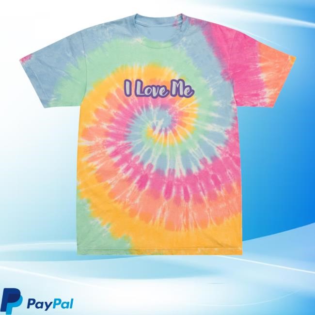 Selfish Self Merch I Love Me Sherbet Rainbow Shirt