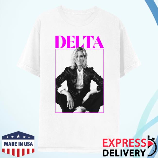 Official Merch Bar Delta Goodrem Delta Tour Tees MerchBar