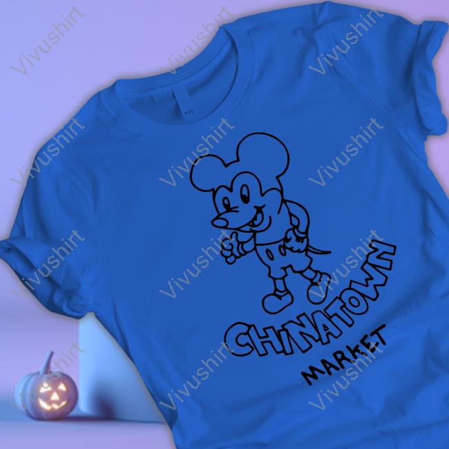 Cam Johnson Wearing Mickey Mouse Chinatown Market Tee
