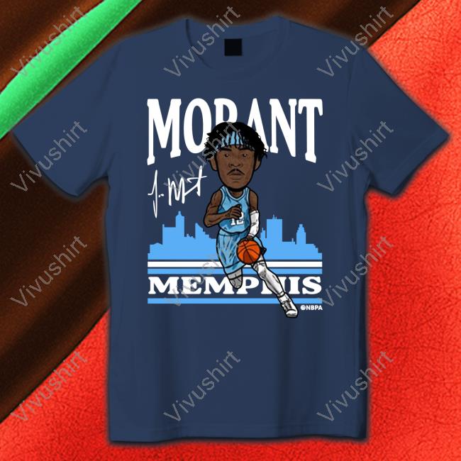 The Oklahoma City Thunder Morant Memphis Long Sleeve T Shirt