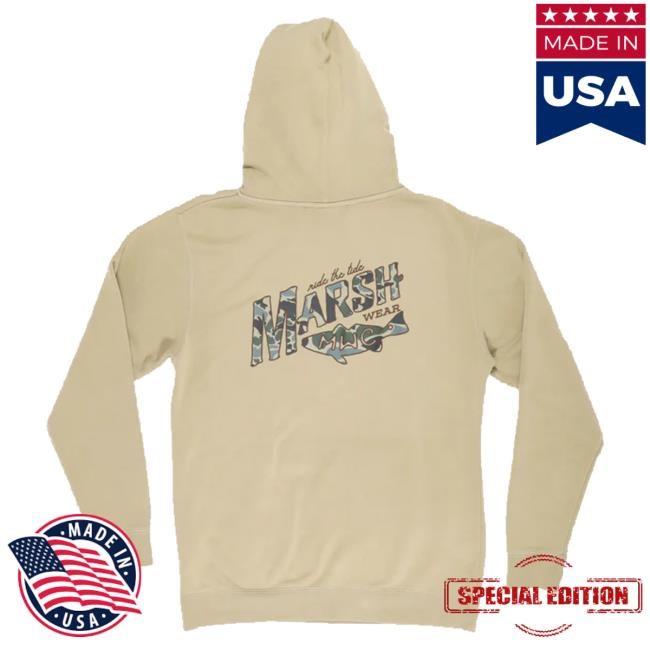 Official Marsh Wear Clothing Merch Sunrise Marsh Pullover Tee