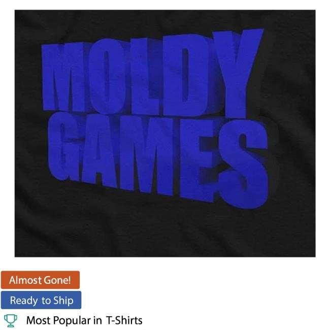 Moldygangstahero Merch Moldy Games - Main Logo Sweater Moldygh Merch