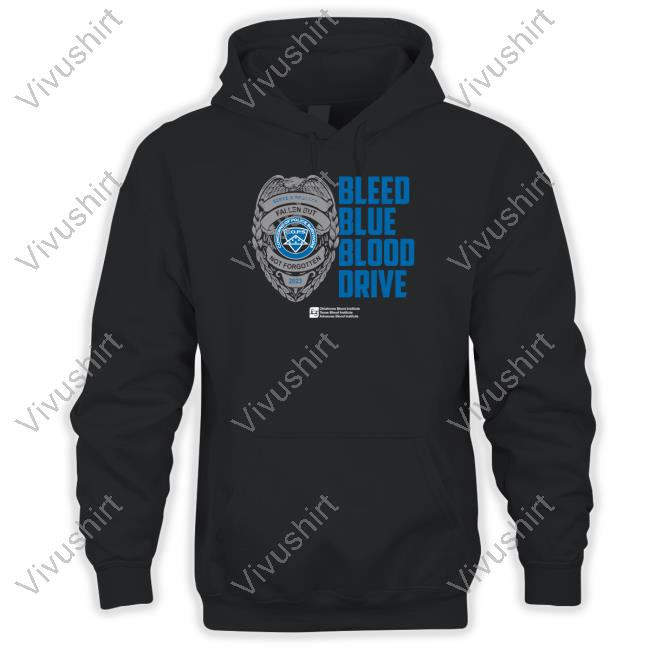 The C.O.P.S Bleed Blue Blood Drive Tees Katv