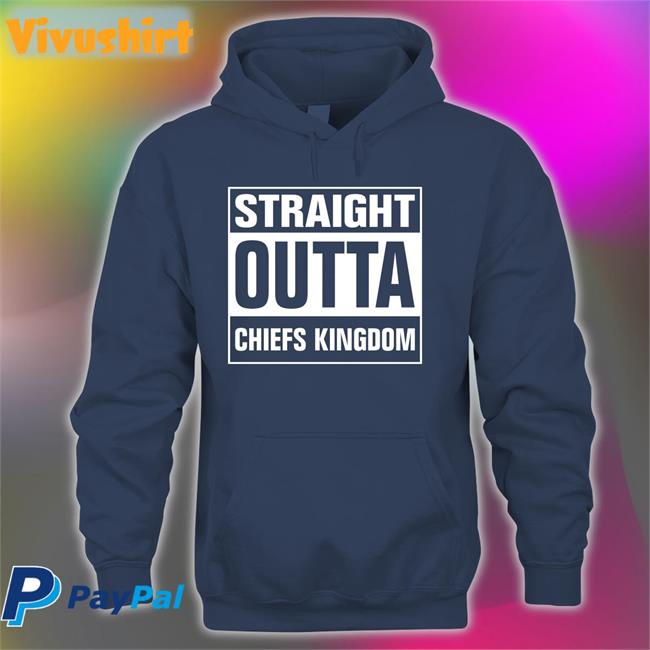 Chiefsaholic Straight Outta Chiefs Kingdom Hoodie