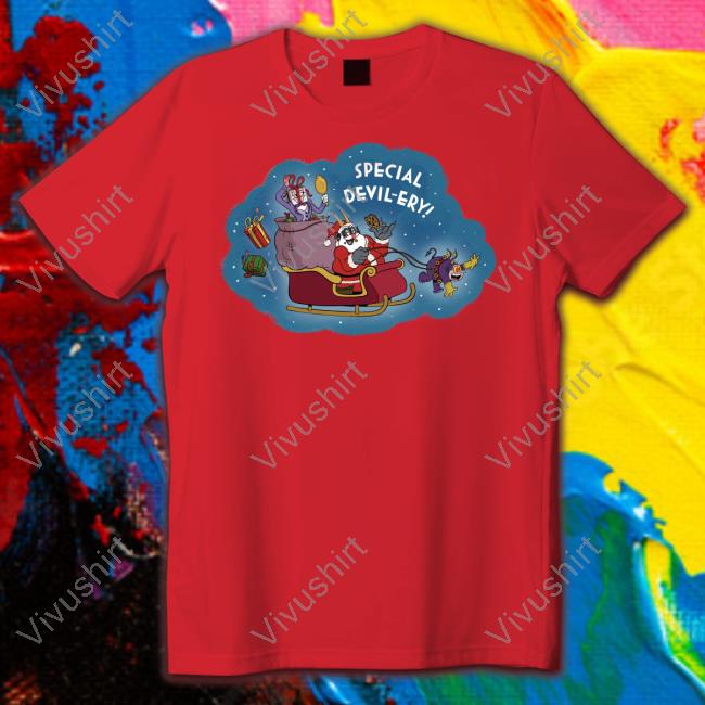Cuphead Show Merch Special Devil-Ery Tee Shirt