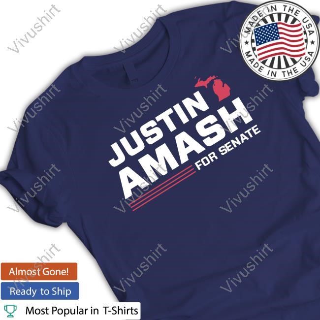 Justinamash Merch Justin Amash For Senate Tank Top