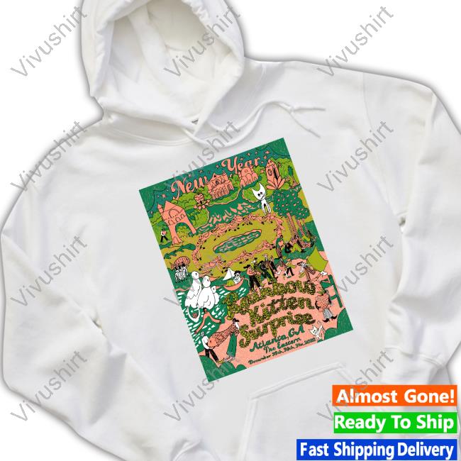 New Year Rainbow Kitten Surprise Atlanta Ga The Eastern December 29Th 30Th 31St 2022 Shirt