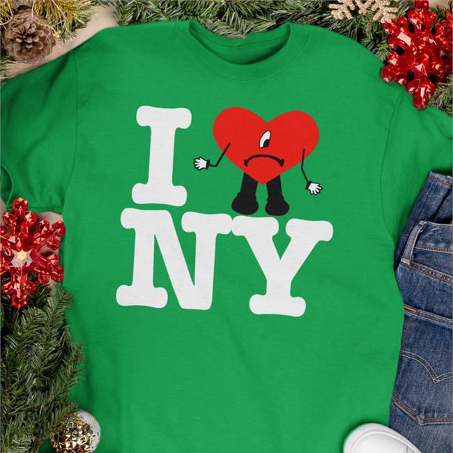 I Love Ny Shirt Bad Bunny Worlds Hottest Tour At Yankee Stadium