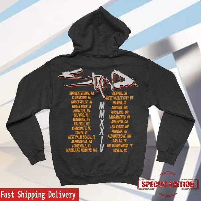 Staind Merch Roman Numeral 2024 Tour Sweatshirt