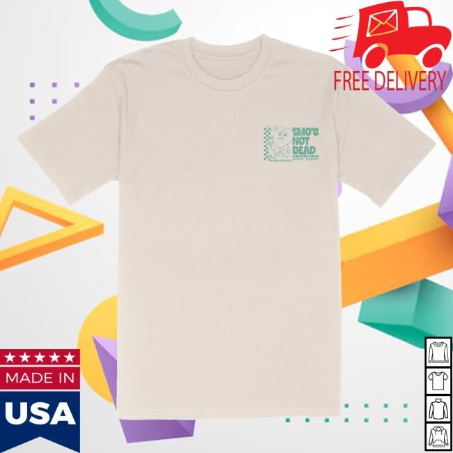 Official Emo's Not Dead Merch Store Vacation Funny Shirt