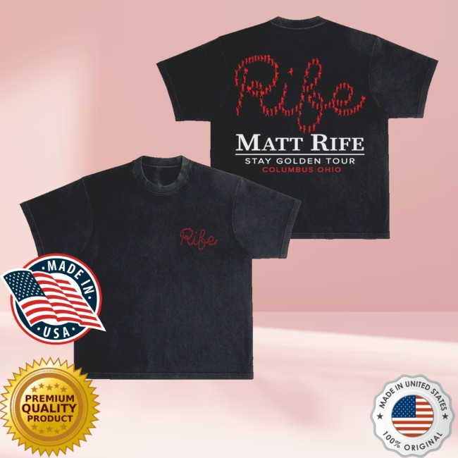 Columbus Event Hooded Sweatshirt Matt Rife Store
