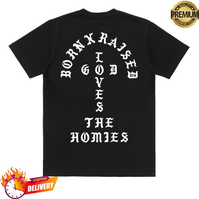 Born X Raised Merch Store Unconditional Love Black Tee