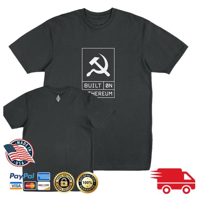 Eth Community Merch Shop Store Official Built On Ethereum Hoodie Sweatshirt